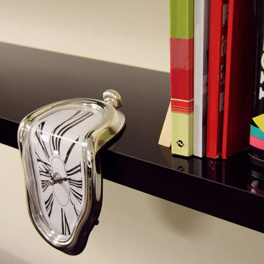 Salvador Dali Surreal Melting Wall Clock