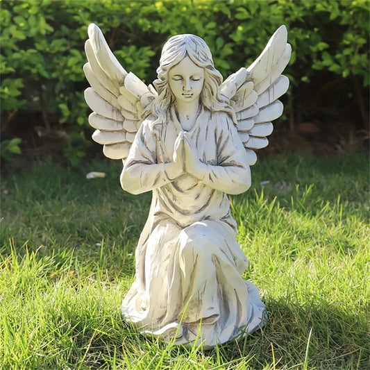 Religious Angel Sculpture Garden Decoration