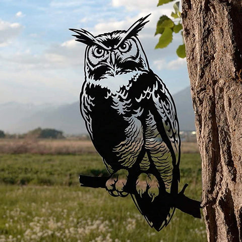 Metal Art - Owl